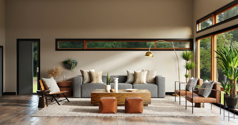 Sala de jantar contemporânea